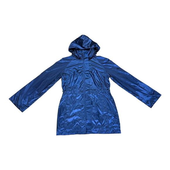 Anatomie Merika Metallic Blue Windbreaker Size Small - Picture 1 of 6